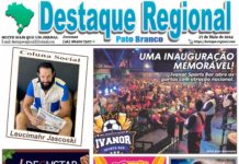 CAPA JORNAL DESTAQUE REGIONAL PATO BRANCO