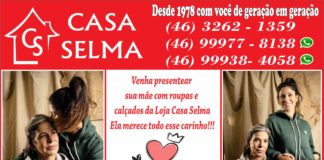 Venha presentear sua mãe com roupas e calçados da Loja Casa Selma Ela merece todo esse carinho!!!