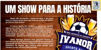 UM SHOW PARA A HISTÓRIA