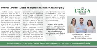 MELHORIA CONTÍNUA E GESTÃO EM SEGURANÇA E SAÚDE DO TRABALHO (SST)