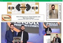 Prêmio Destaques do ano, Ângulo Pesquisas, para: Meta Fitness Academia