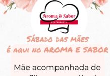 RESTAURANTE AROMA E SABOR ALMOÇO ESPECIAL PARA AS MÃES