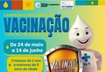 Cel. Domingos Soares inicia vacinação contra a pólio