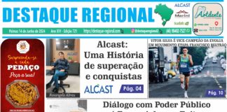 CAPA JORNAL DESTAQUE REGIONAL 14/06