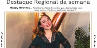 DESTAQUE REGIONAL DA SEMANA