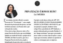 PRIVATIZAÇÃO É BOM OU RUIM?
