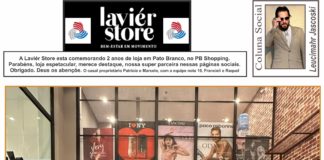 A Laviér Store está comemorando 2 anos de loja em Pato Branco