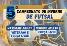 Inscrições abertas para o 5º Campeonato de Inverno de Futsal de CDS