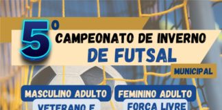 Inscrições abertas para o 5º Campeonato de Inverno de Futsal de CDS