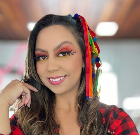 Maquiagem e cabelo para festas juninas