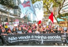 A RESISTÊNCIA DA CLASSE DOS TRABALHADORES DA EDUCAÇÃO EM DEFESA DA ESCOLA PÚBLICA