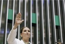 CÂMARA DOS DEPUTADOS – BRASÍLIA – DF PALMENSE É EMPOSSADA DEPUTADA FEDERAL