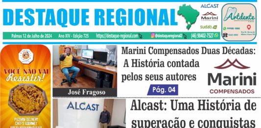 CAPA JORNAL DESTAQUE REGIONAL 12/07