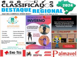 CLASSIFICADOS DESTAQUE REGIONAL 19/07