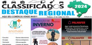 CLASSIFICADOS DESTAQUE REGIONAL 19/07