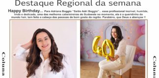 DESTAQUE REGIONAL DA SEMANA