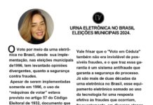 URNA ELETRÔNICA NO BRASIL