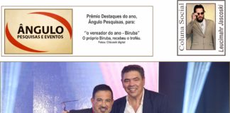 Prêmio Destaques do ano, Ângulo Pesquisas, para: ’o vereador do ano – Biruba’’