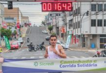 Palmense Vitor Silva é campeão da 6ª Corrida Solidária Sicredi