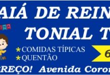 ARRAIÁ DE REINAUGURAÇÃO TONIAL TINTAS