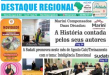 CAPA JORNAL DESTAQUE REGIONAL 30/08