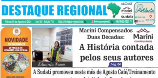 CAPA JORNAL DESTAQUE REGIONAL 30/08