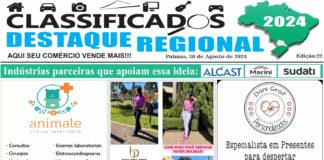 CLASSIFICADOS DESTAQUE REGIONAL 30/08