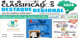 CLASSIFICADOS DESTAQUE REGIONAL 02/08