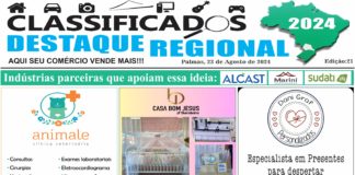 CLASSIFICADOS DESTAQUE REGIONAL 23/08