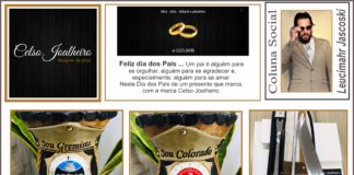 Neste Dia dos Pais de um presente que marca, com a marca Celso Joalheiro