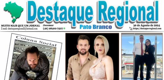 CAPA JORNAL DESTAQUE REGIONAL PATO BRANCO