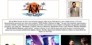 DVD André e Karina no lago