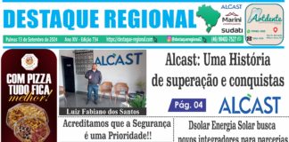 CAPA JORNAL DESTAQUE REGIONAL 13/09
