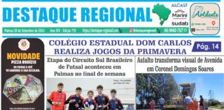 CAPA JORNAL DESTAQUE REGIONAL 20/09