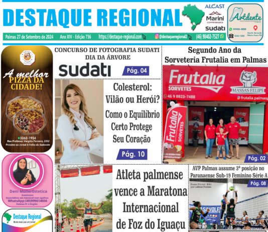 CAPA JORNAL DESTAQUE REGIONAL 27/09