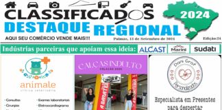 CLASSIFICADOS DESTAQUE REGIONAL 13/09