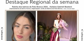 DESTAQUE REGIONAL DA SEMANA