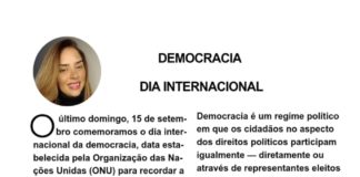 DEMOCRACIA DIA INTERNACIONAL