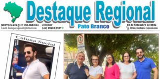 CAPA JORNAL DESTAQUE REGIONAL PATO BRANCO