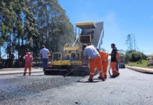 Asfalto transforma visual de Avenida em Coronel Domingos Soares