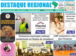 CAPA JORNAL DESTAQUE REGIONAL 18/10