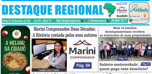 CAPA JORNAL DESTAQUE REGIONAL 01/11