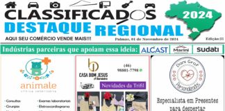 CLASSIFICADOS DESTAQUE REGIONAL 01/11