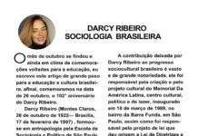DARCY RIBEIRO SOCIOLOGIA BRASILEIRA