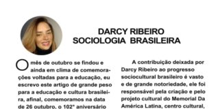DARCY RIBEIRO SOCIOLOGIA BRASILEIRA