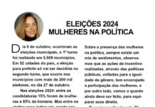 ELEIÇÕES 2024 MULHERES NA POLÍTICA