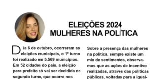 ELEIÇÕES 2024 MULHERES NA POLÍTICA