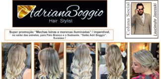 Super promoção ‘’Mechas loiras e morenas iluminadas’’ / imperdível