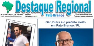 CAPA JORNAL DESTAQUE REGIONAL PATO BRANCO