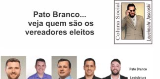 Pato Branco… veja quem são os vereadores eleitos